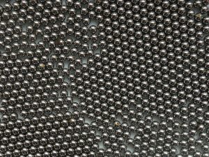 Metal balls for shot peening